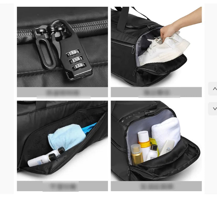 Travel & Gym Bag Water Proof |Kasmora