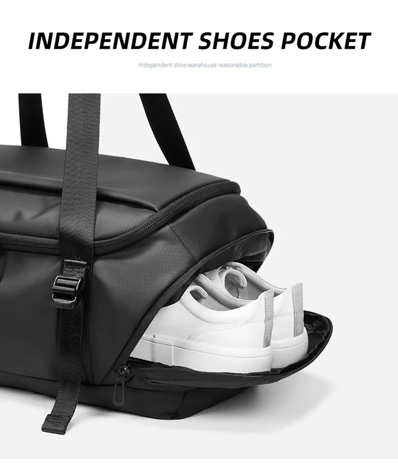 Multifunctional Waterproof Gym Shoulder Bag Backpack |Kasmora