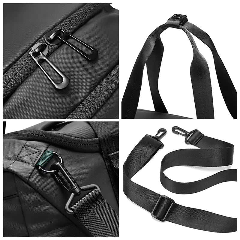 Multifunctional Waterproof Gym Shoulder Bag Backpack |Kasmora
