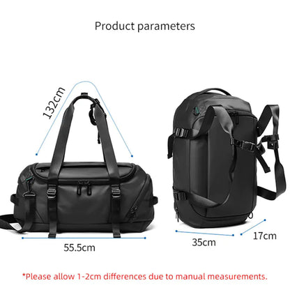 Multifunctional Waterproof Gym Shoulder Bag Backpack |Kasmora